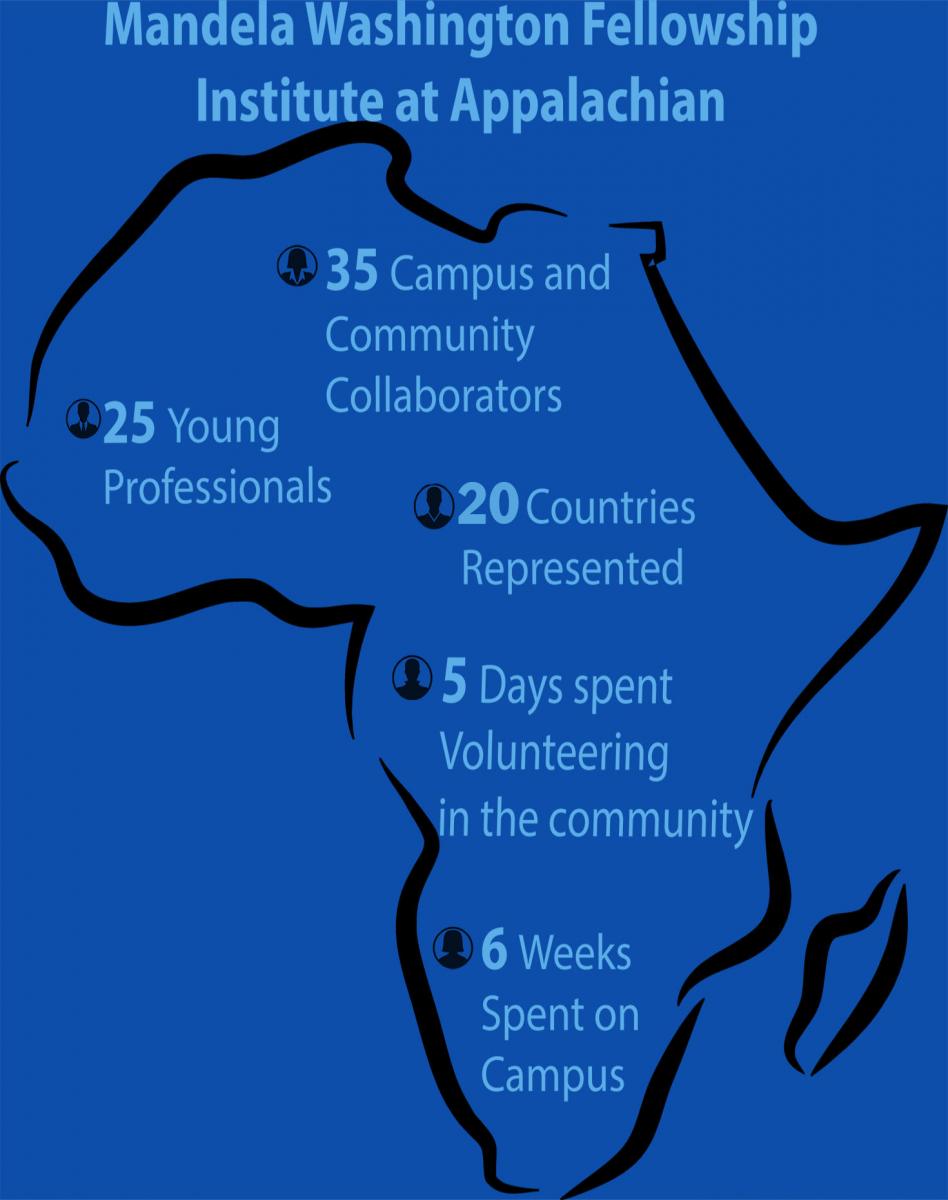 Infographic about the Mandela Washington Fellowship
